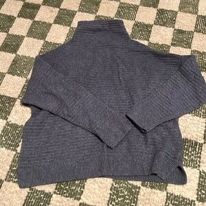 Madewell donegal Belmont mock neck sweater